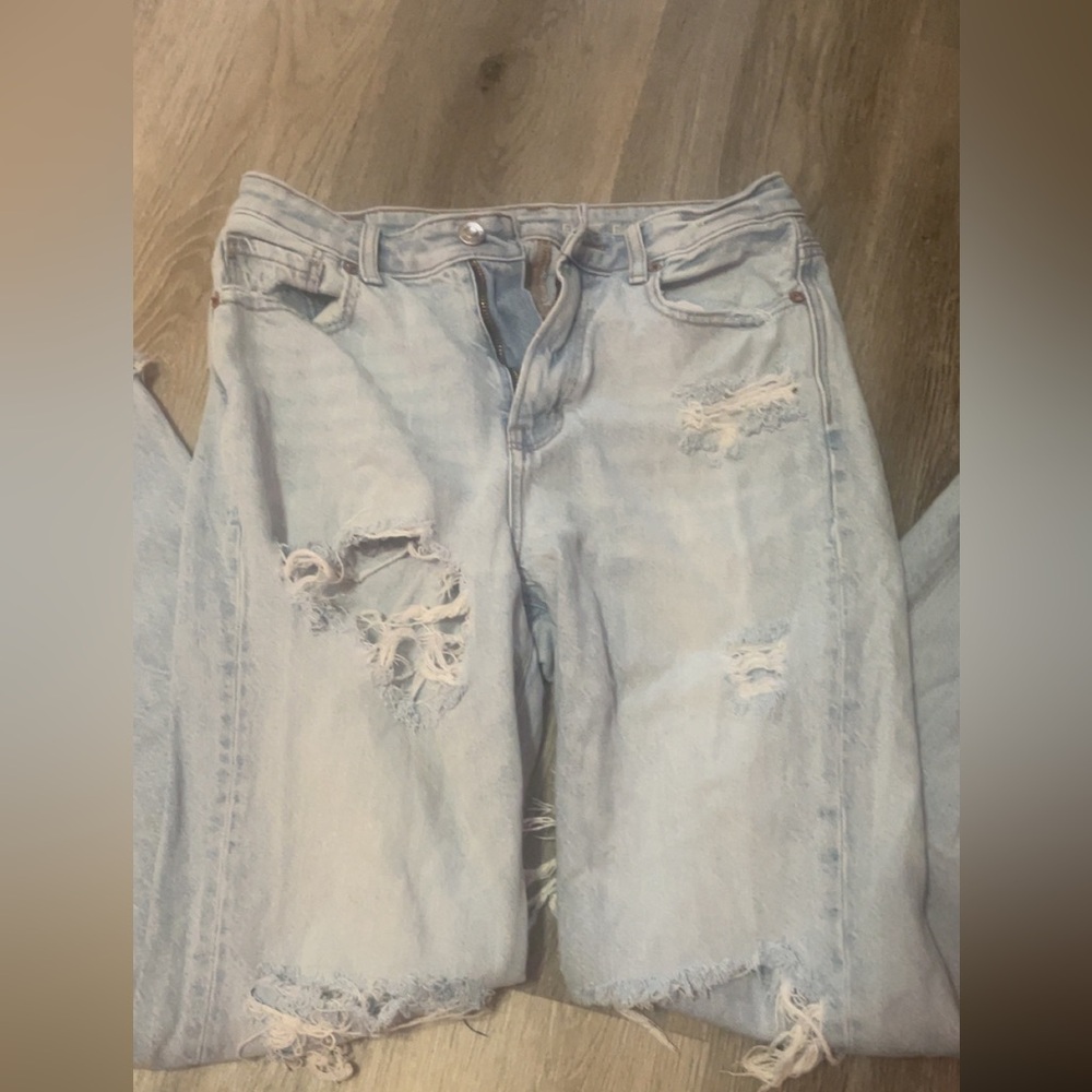 American eagle curvy mom jean